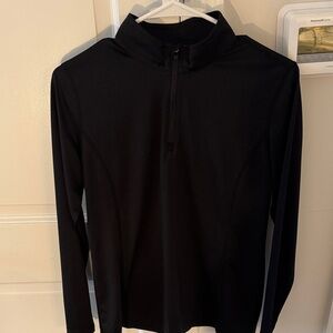 Women’s Black Quarter-Zip Sweater